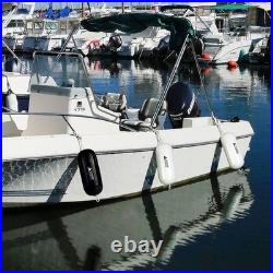 4 Pack Marine-Grade Inflatable Fenders with Pump Heavy Duty Boat Protectors