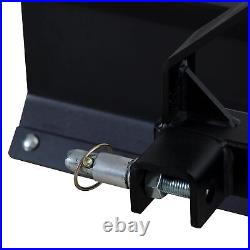 52 Heavy Duty 3-Point Tractor Rear Grading Blade Scraper for Cat 0 & Cat 1