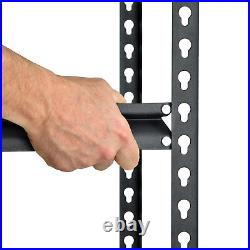 5 Tier Industrial-Grade Steel Shelving Heavy Duty Storage 800lbs Per Shelf Black