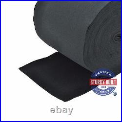 60ft of Boat Trailer 18 Black Marine Grade Bunk Board Carpet Heavy Duty