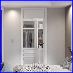 6FT Commercial Grade Sliding Pocket Door Hardware Track Kit, Top Mount, Heavy Duty