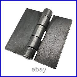 6 Heavy Duty Weldable Hinges, Book Hinge, Weld On Hinges, Steel Butt Hinge