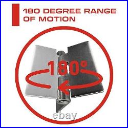 6 Heavy Duty Weldable Hinges, Book Hinge, Weld On Hinges, Steel Butt Hinge