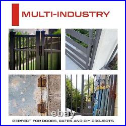 6 Heavy Duty Weldable Hinges, Book Hinge, Weld On Hinges, Steel Butt Hinge