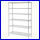 6-Tier Commercial Grade Heavy Duty Steel Wire Shelving Chrome