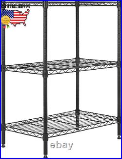 6 Tier Commercial Grade Wire Shelving Unit Metal Shelf Organizer Heavy Duty Stor