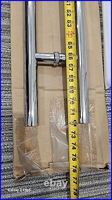 72 Heavy-Duty Commercial Grade-304 Stainless Steel Push Pull Door Handle