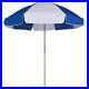 7.5ft Heavy Duty HIGH Wind Beach Umbrella Commercial Grade 230cm Panel Blue