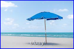 7.5ft Heavy Duty HIGH Wind Beach Umbrella Commercial Grade Patio Beach Umbrella
