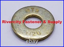 9/16 Extra Thick Heavy Duty Grade 8 USS Flat Washers 9/16 inch washer 9/16x1-3/8