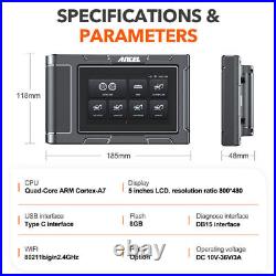 ANCEL HD3600 Heavy Duty Truck Scanner OE-level Full System Diagnostic Tool DPF