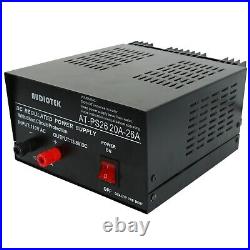 AT-PS26 13.8V 26A amp Heavy Duty DC Regulated Power Supply Grade with Cable New