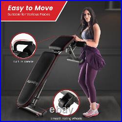 Adjustable Weight Bench 660 lbs Heavy Duty Commercial Grade Fitness Workout Gym