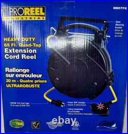 Alert ProReel Professional Grade ProReel 8665TFQ Heavy Duty Retractable Exten