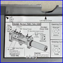 Assa Abloy Door Closer 4400 X 689 Aluminum, Grade 1 Heavy Duty, Non-Handed NEW