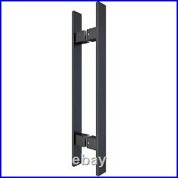 BARNSMITH 18 Barn Door Push Pull Handle, Heavy Duty Grade-304 Stainless Steel