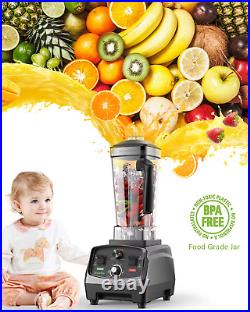 BioloMix 3HP 2200W Heavy Duty Commercial Grade Timer Blender Mixer