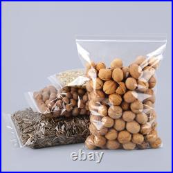 Clear Reclosable Zip Seal 4Mil Bags Heavy Duty Plastic 4 Mil Top Lock Baggies