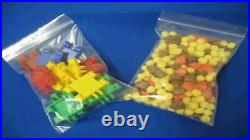 Clear Zip Seal Plastic Bags 4 Mil Heavy Duty Poly Reclosable Zipper Top Lock 4ML