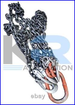 Columbus McKinnon Heavy Duty Chain Sling 9' Reach 5/8 Size 80 Grade 47000Lb WLL
