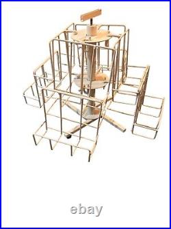 Commercial Grade CD/DVD Spinner Display Rack Heavy Duty & Space Saving