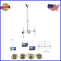 Commercial Grade Ceiling TV Mount Bracket for 32 to 70 Inch TVs Heavy Duty