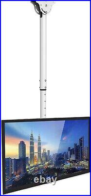 Commercial Grade Ceiling TV Mount Bracket for 32 to 70 Inch TVs Heavy Duty