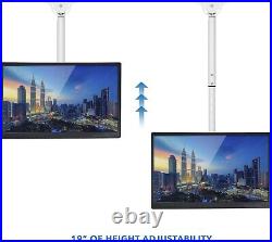 Commercial Grade Ceiling TV Mount Bracket for 32 to 70 Inch TVs Heavy Duty