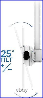 Commercial Grade Ceiling TV Mount Bracket for 32 to 70 Inch TVs Heavy Duty