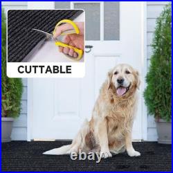 Commercial Grade Door Floor Mat 3' x 16.4' Brush Step Entrance Mat Heavy Duty