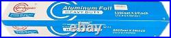 Commercial Grade Heavy Duty Aluminum Foil Roll 24 x 500' Strong & Durable