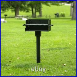 Commercial Grade Park Grill Heavy-Duty Steel with 300 Sq Inch Cooking Grate