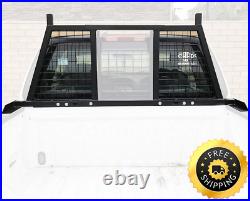 Commercial Grade Truck Bed Headache Rack Heavy Duty Steel Adjustable 63 -73
