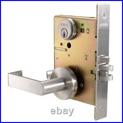 Commercial Heavy Duty Mortise Lockset Door Lever Lock Non-Handed Grade 1 Door