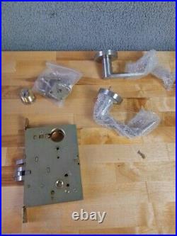 Commercial Heavy Duty Mortise Lockset Door Lever Lock Non-Handed Grade 1 Door