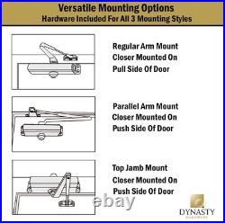 DYNASTY DYN-4401-DURO Heavy Duty Commercial Grade Door Closer