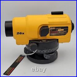 DeWalt DW096 26X Automatic Heavy Duty Optical Level In DeWalt Case