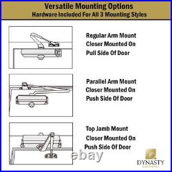 Door Closer Heavy Duty Commercial Grade Hydraulic Adjustable Spring Door Clos