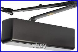 Dynasty Hardware Door Closer Heavy Duty Commercial Grade Dark Bronze