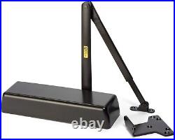 Dynasty Hardware Door Closer Heavy Duty Commercial Grade Dark Bronze