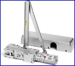 Dynasty Hardware Door Closer Heavy Duty Commercial Grade Sprayed Aluminum