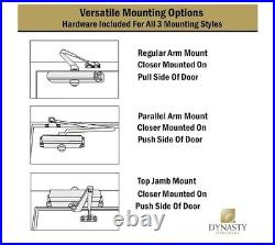 Dynasty Heavy Duty 4401 Commercial Grade Hydraulic Adjustable Spring Door Closer