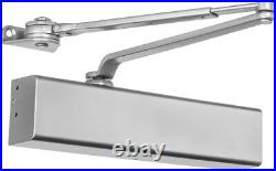 Dynasty Hold Open Door Closer Heavy Duty Commercial Grade Sprayed Aluminum