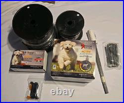 Electric Dog Fence 2 Dogs 500' of Pro Grade Heavy Duty Boundary Wire New