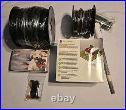 Electric Dog Fence 2 Dogs 500' of Pro Grade Heavy Duty Boundary Wire New