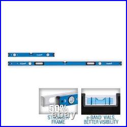 Empire 32 and 78 in. Heavy Duty Durable Box Level Jamb Set Levelling Tool