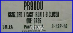 Extra Heavy Duty Grade 1 Commercial Cast Iron Door Closer, LCN 4040XP Footprint