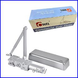 Extra Heavy Duty/UL Listed Commercial Automatic Door Closer, Cast Iron Body