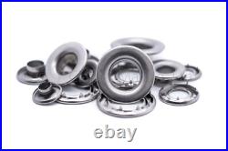Grommets eyelets marine grade stainless steel rolled rim heavy duty 7mm 16mm