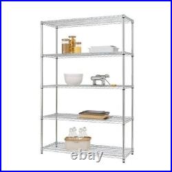 HDX SL-WSUS-136 6-Tier Commercial Grade Heavy Duty Steel Wire Shelving Unit in